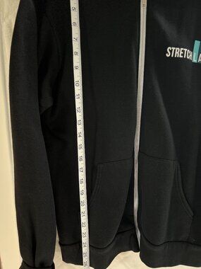 Stretch Lab zip-up hooded sweatshirt